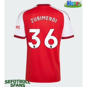 Arsenal Martin Zubimendi #36 Hemmatröja 2026-27 Kortärmad